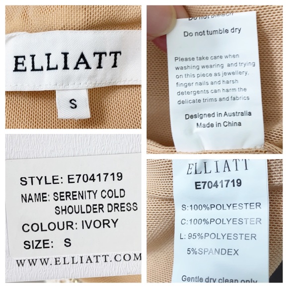 Revolve ELLIATT Serenity Cold Shoulder Lace Sheath - Picture 8 of 13